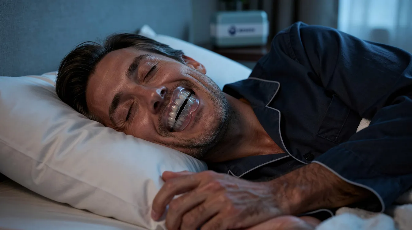 Adult sleeping peacefully using AirPath Advance